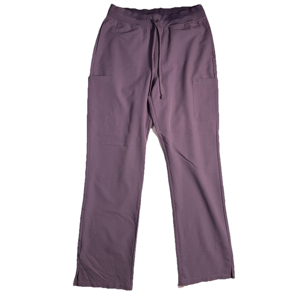 Mandala Scrub Set Mauve Medium Top & Bottoms Medical Dental Workwear NWOT - Picture 4 of 9